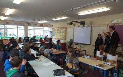 St. Enda’s Secondary School Visit