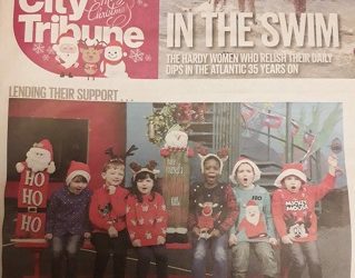 Front page of the City Tribune again!