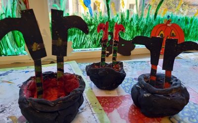 ❤ Clay Cauldrons in 3rd & 4th Class