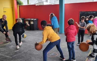 Basketball with James