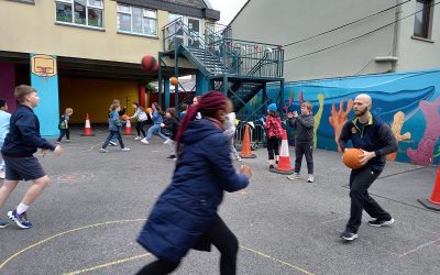 Basketball with James