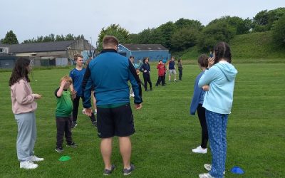 Rugby Coaching at the Plots