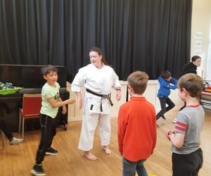 Karate with Maria & Sarah