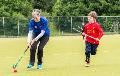 Parents v Pupils Hockey Match