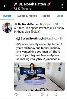 Dr. Norah Patten Tweets!