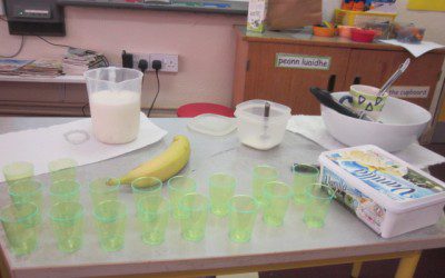 Banana Milkshakes!