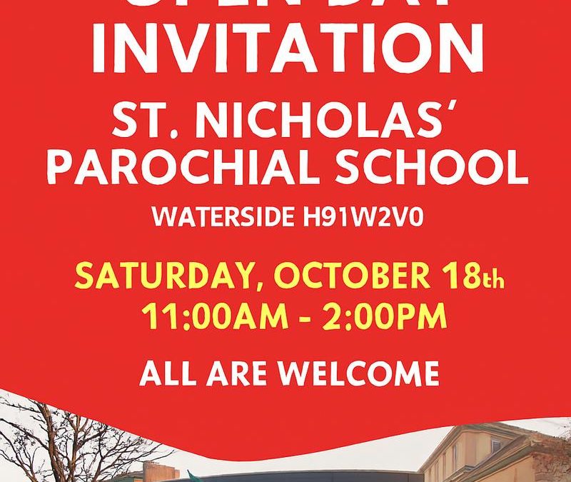 Open Day October 18th