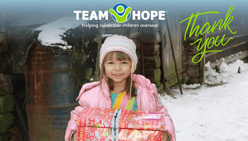 A Big Thank You from Team Hope