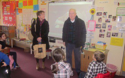 A Past Pupil comes back to Visit