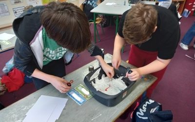 Shaving Foam Art