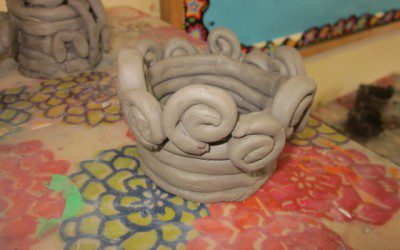 Coil Pots with Clay